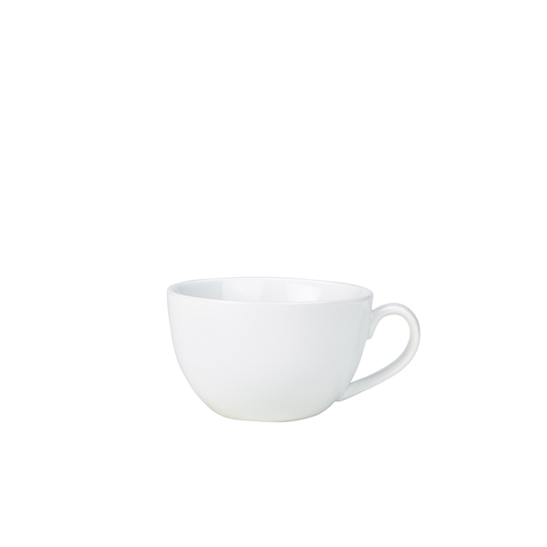 [BC-N322120] Genware Porcelain Bowl Shape Cup 20cl/ 7oz (Pack of 6)