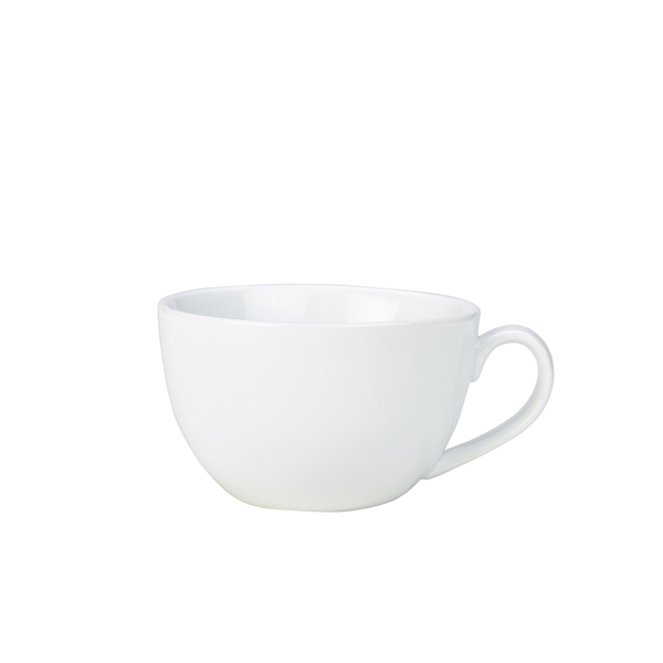 [BC-N322134] Genware Porcelain Bowl Shaped Cup 34cl/ 12oz (Pack of 6)