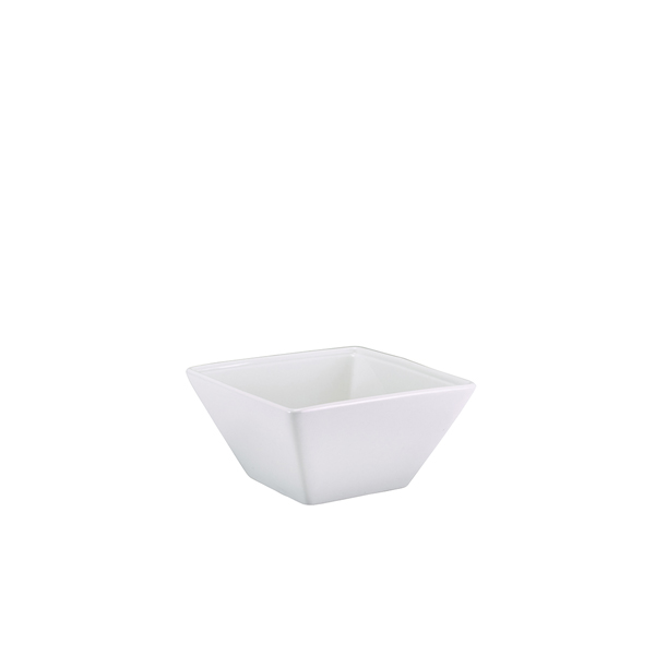 [BC-N357013] GenWare Porcelain Square Bowl 12.8cm/ 5" (Pack of 6)