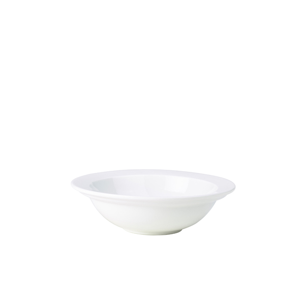 [BC-N360616] Genware Porcelain Rimmed Oatmeal Bowl 16cm/ 6.25" (Pack of 6)