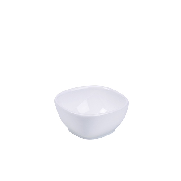 [BC-N365509] Genware Porcelain Ellipse Bowl 8.9cm/ 3.5" (Pack of 24)