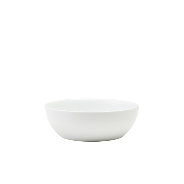 GenWare Porcelain Flat Curved Bowl 16cm/ 6.25" (Pack of 6)