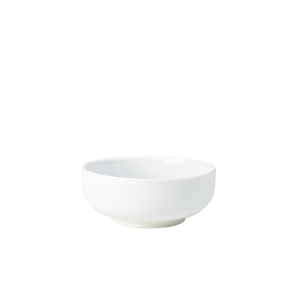 [BC-N367613] Genware Porcelain Round Bowl 13cm/ 5" (Pack of 6)
