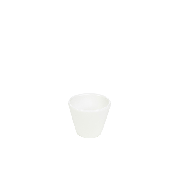 [BC-N369006] Genware Porcelain Conical Bowl 6cm/ 2.25" (Pack of 12)