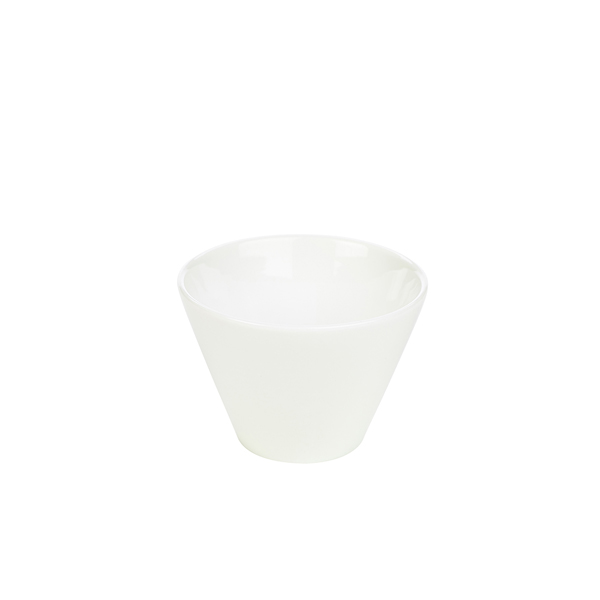 [BC-N369012] Genware Porcelain Conical Bowl 12cm/ 4.75" (Pack of 6)