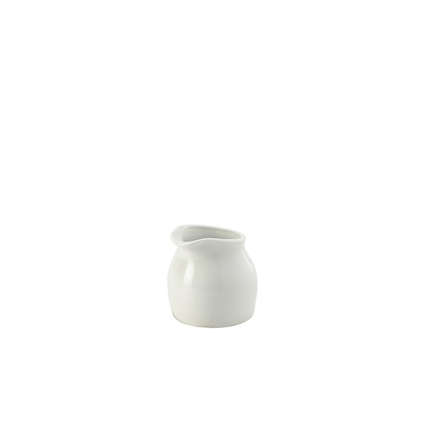 [BC-N372103] Genware Porcelain Cream Tot 3cl/ 1oz (Pack of 6)