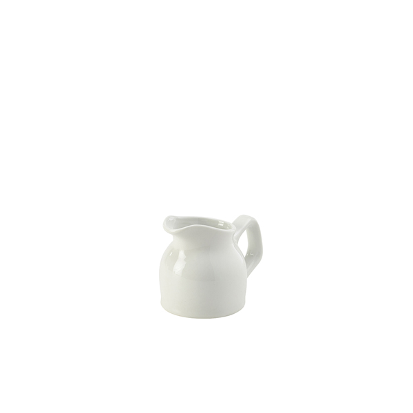 [BC-N372107] Genware Porcelain Jug 7cl/ 2.5oz (Pack of 6)