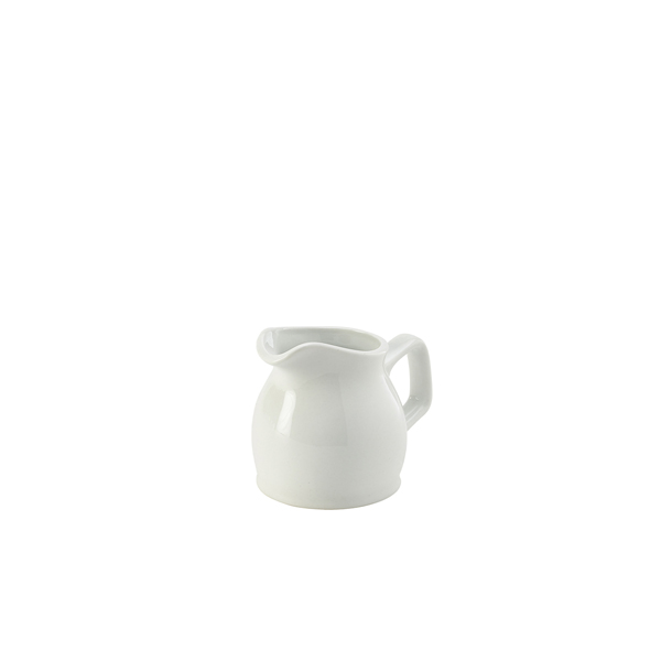 [BC-N372114] Genware Porcelain Jug 14cl/ 5oz (Pack of 6)