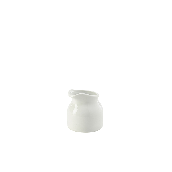 Genware Porcelain Jug 7cl/ 2.5oz (Pack of 12)
