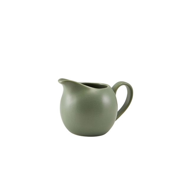 GenWare Porcelain Matt Sage Jug 14cl/ 5oz (Pack of 6)