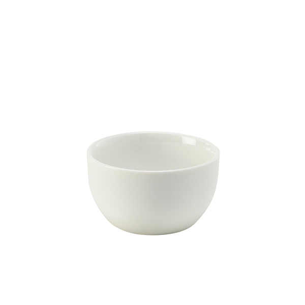 [BC-N382118] Genware Porcelain Sugar Bowl 18cl/ 6.5oz (Pack of 6)