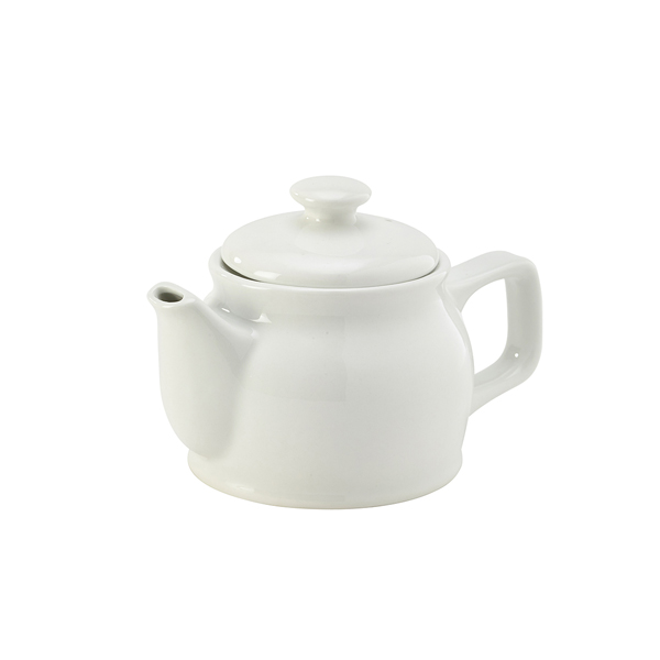 [BC-N392131] Genware Porcelain Teapot 31cl/ 11oz (Pack of 6)
