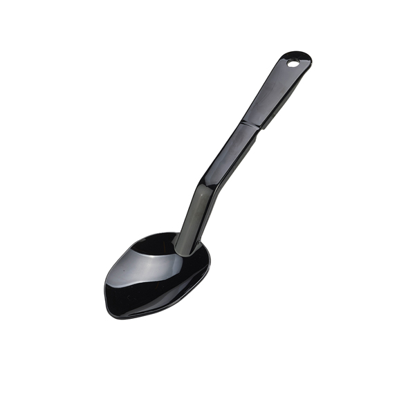 [BC-N4410-03] Solid Spoon 11" Black PC