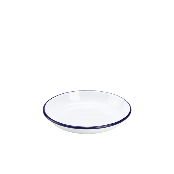 Enamel Rice/ Pasta Plate 18cm (Pack of 12)
