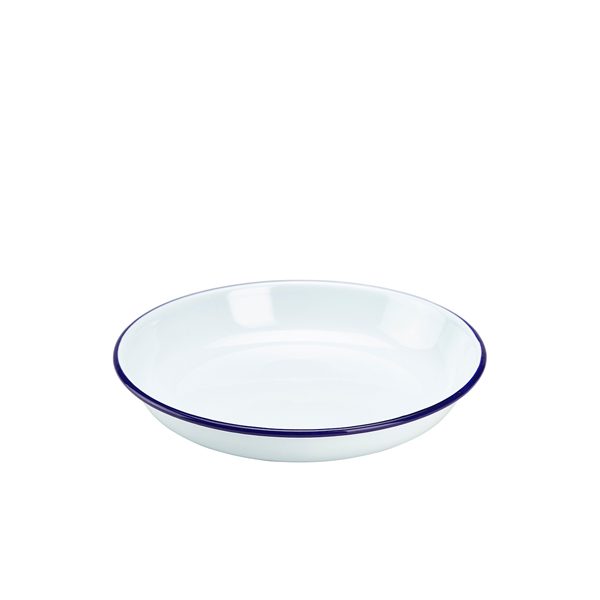 Enamel Rice/ Pasta Plate 22cm (Pack of 12)