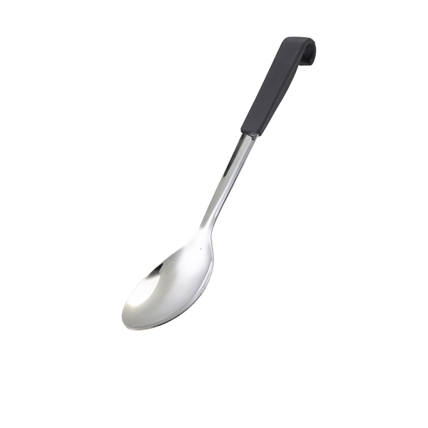 [BC-N566-04BK] GenWare Black Handled Serving Spoon 34cm