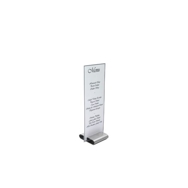 [BC-N601] GenWare Stainless Steel Menu Stand