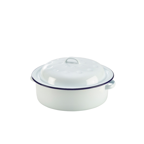 [BC-N60520] Enamel Roaster 20cm Dia (Pack of 12)