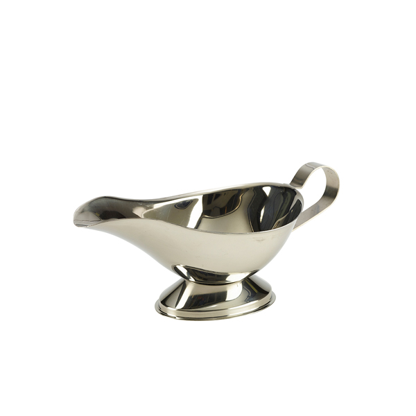 [BC-N6391] S/St Sauce Boat 450ml (16oz)