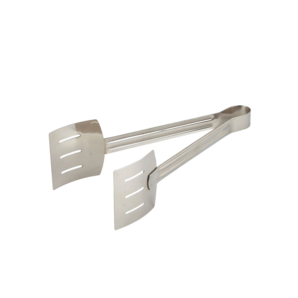S/St. Wide Blade Serving Tongs 9.5"/ 240mm