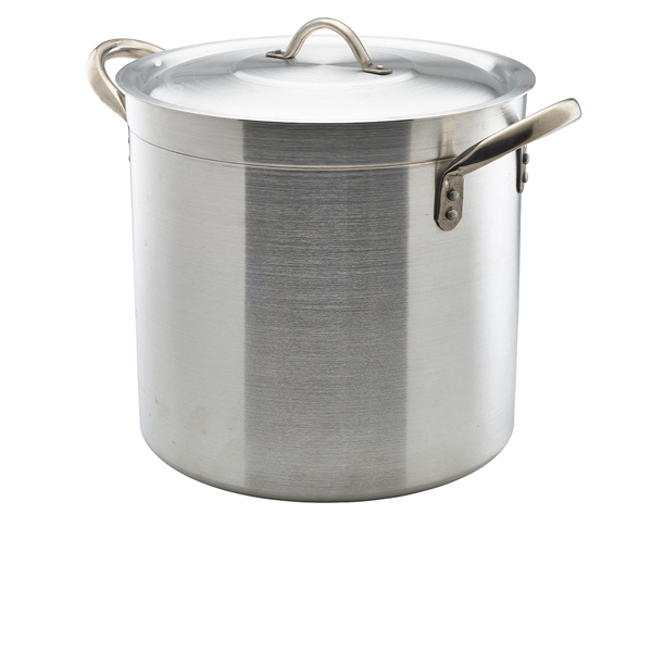 [BC-N709-40] Aluminium Deep Stockpot With Lid 50Litre