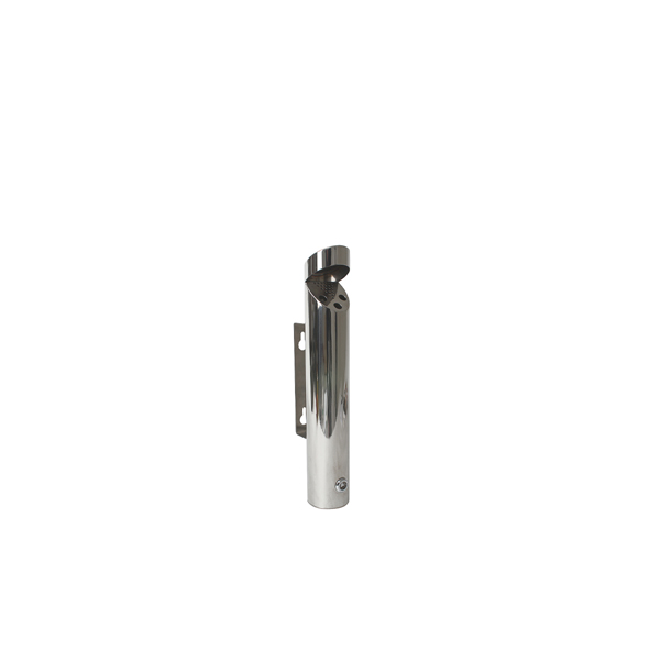 [BC-NAT-CYL] Cylinder Wall-Mounted St/St. Ashtray 46 X 7.5cm