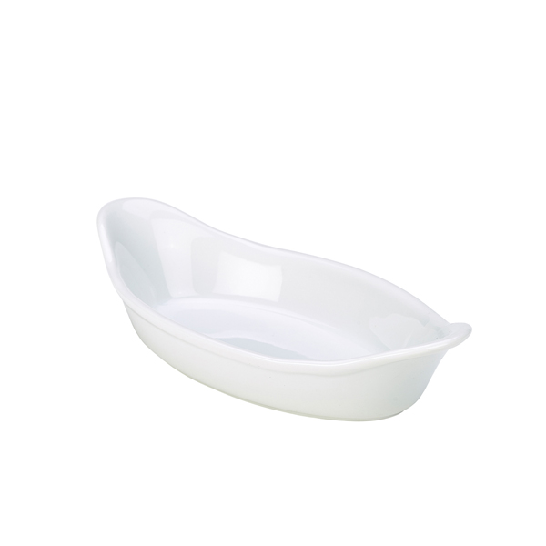 [BC-NB23C-W] GenWare Oval Eared Dish 32cm/ 12.5" (Pack of 4)