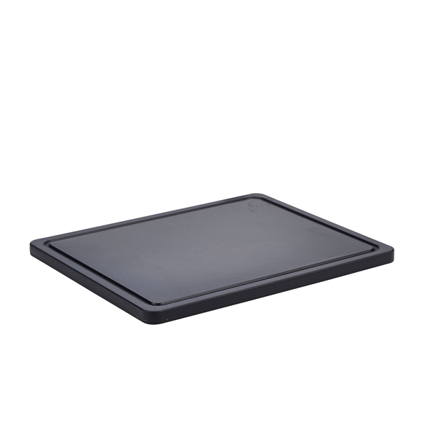 [BC-NBB3226BK] GenWare Black Non Slip Chopping Board