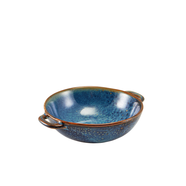 Terra Porcelain Aqua Blue Balti Dish 15cm (Pack of 6)