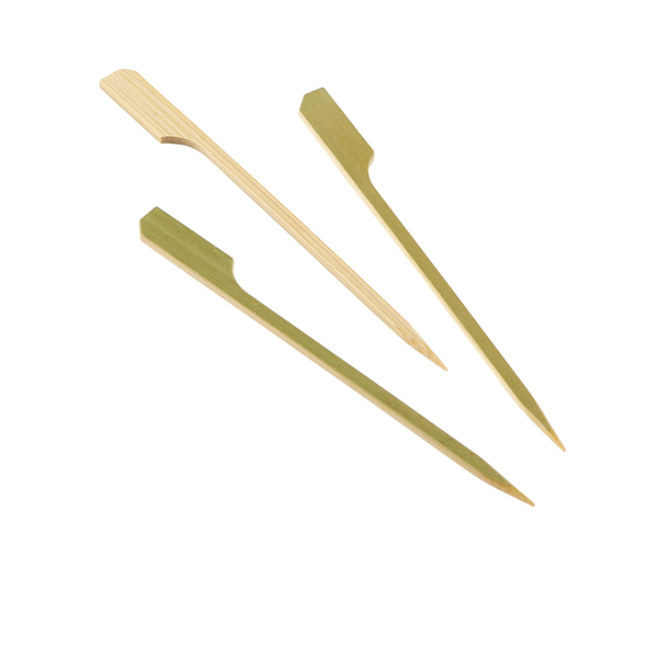 [BC-NBMBGS21] Bamboo Gun Shaped Paddle Skewers 21cm/ 8.25" (100pcs)