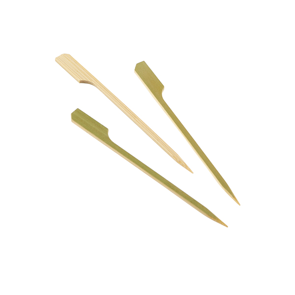 [BC-NBMBGS9] Bamboo Gun Shaped Paddle Skewers 9cm/ 3.5" (100pcs)