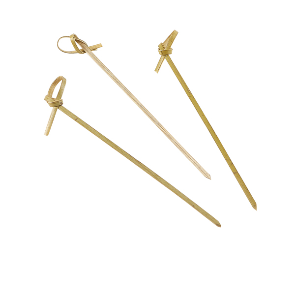 Bamboo Looped Skewers 12cm/ 4.75" (100pcs)