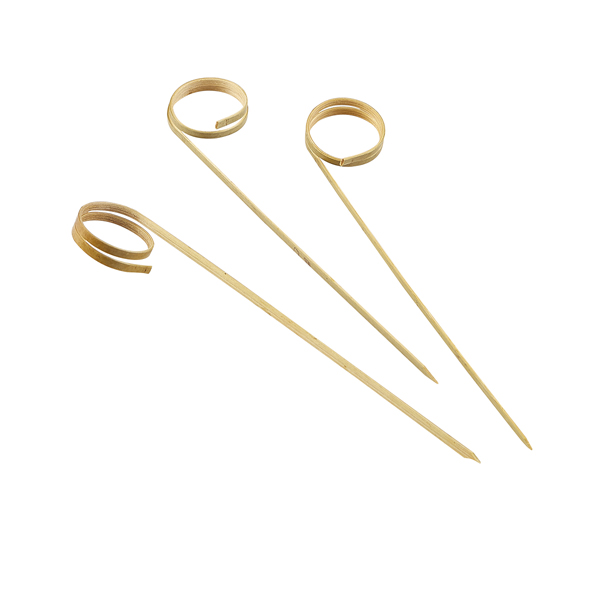 [BC-NBMBRS12] Bamboo Ring Skewers 12cm/ 4.75" (100pcs)