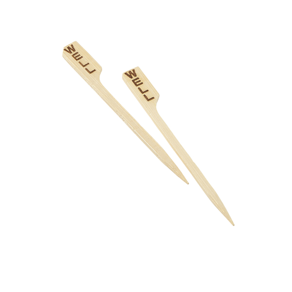 Bamboo Steak Markers 9cm/ 3.5" Well (100pcs)
