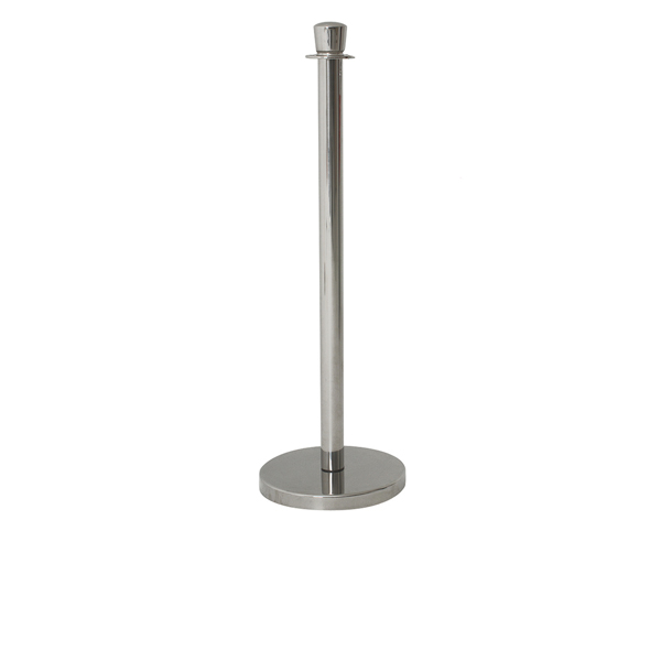 [BC-NBP-RPE] Genware Stainless Steel Barrier Post (Pack of 2)