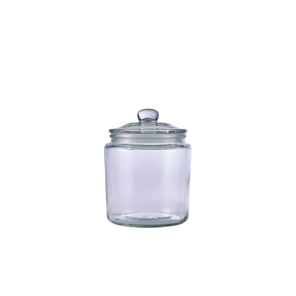 GenWare Glass Biscotti Jar 90cl (Pack of 12)