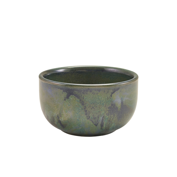 Terra Porcelain Aqua Green Round Bowl 12.5cm (Pack of 6)