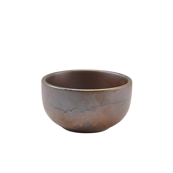 Terra Porcelain Rustic Copper Round Bowl 11.5cm (Pack of 6)