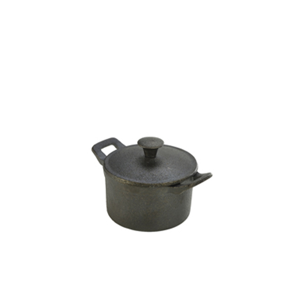 [BC-NC106] Mini Cast Iron Casserole Dish 10 x 6cm (Pack of 6)