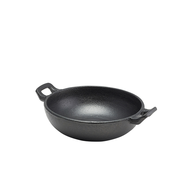 [BC-NC175] Cast Iron Wok 17 x 5.3cm (Pack of 6)