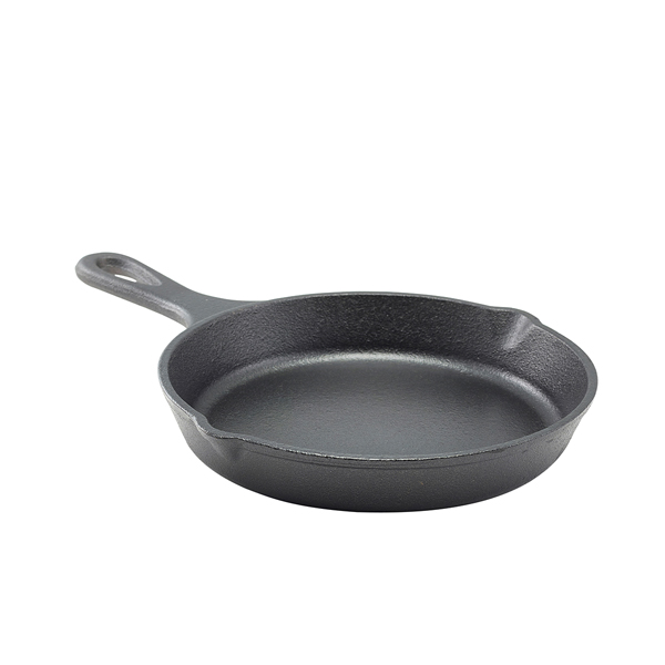 [BC-NC203] Cast Iron Frypan 20 x 3.4cm (Pack of 6)