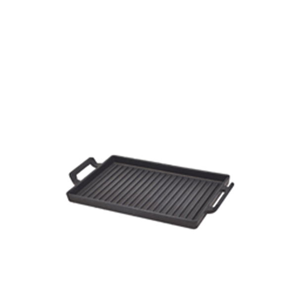 [BC-NC2215] GenWare Cast Iron Griddle 21.5 x 15cm (Pack of 6)