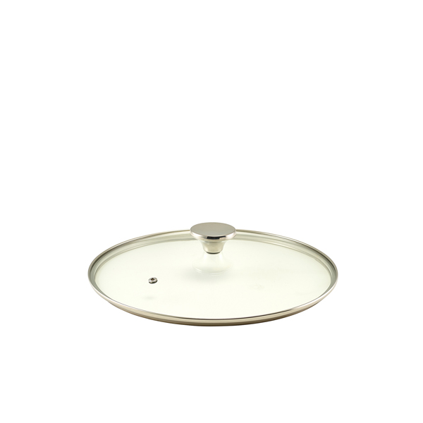 [BC-NCACS2813-LID] GenWare Glass Lid For Cast Aluminium Casserole Dish 28cm
