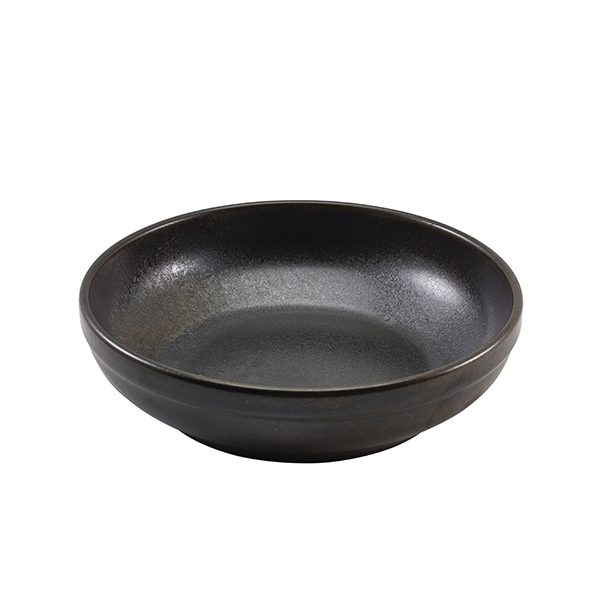 [BC-NCB-PBK20] Terra Porcelain Black Coupe Bowl 20cm (Pack of 6)