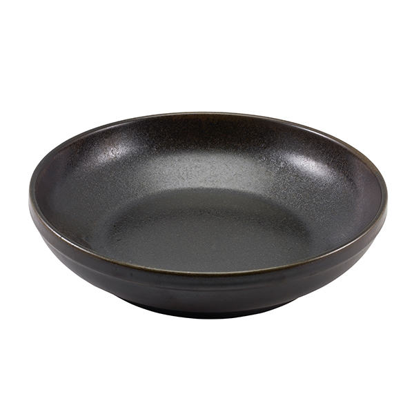 [BC-NCB-PBK27] Terra Porcelain Black Coupe Bowl 27.5cm (Pack of 6)