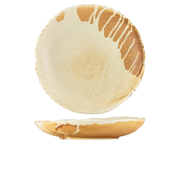 Roko Porcelain Sand Coupe Bowl 25cm (Pack of 3)