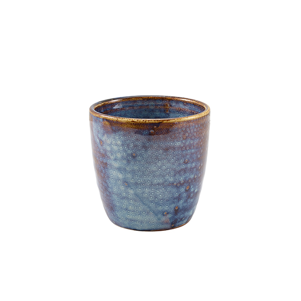 Terra Porcelain Aqua Blue Chip Cup 30cl/ 10.5oz (Pack of 6)