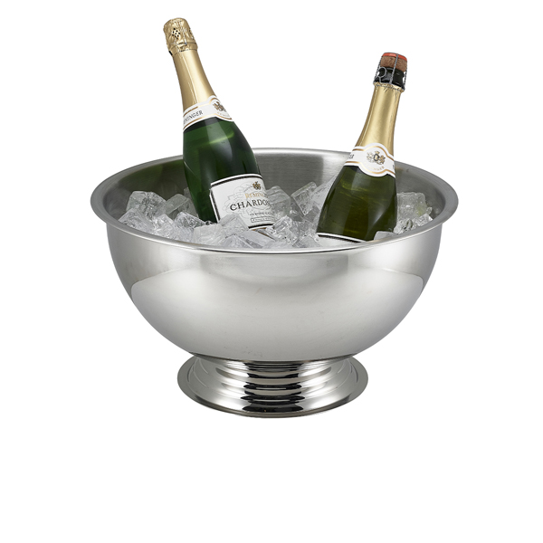 [BC-NCHBWL] Genware S/St. Champagne Bowl 38cm