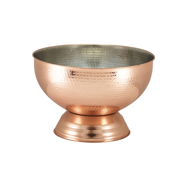 [BC-NCHBWL1C] Hammered Copper Champagne Bowl 36cm