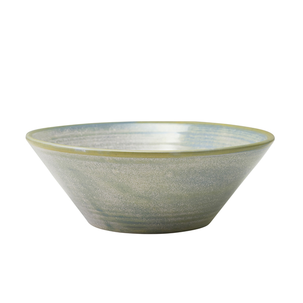 [BC-NCN-PSF16] Terra Porcelain Seafoam Conical Bowl 16cm (Pack of 6)